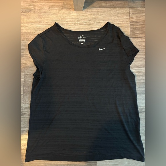 Nike Tops - Black Nike tee shirt - medium